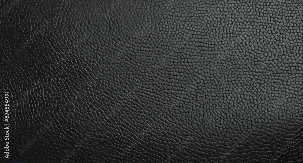 Black leather texture background. Black leather texture background.