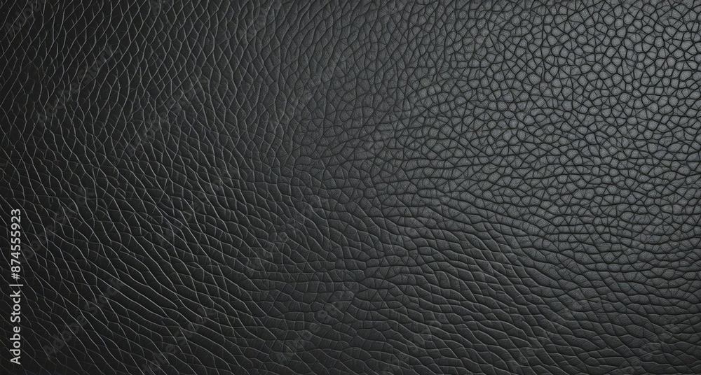 Black leather texture background. Black leather texture background.