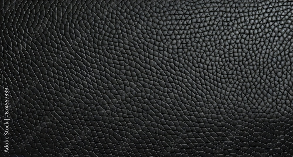 Black leather texture background. Black leather texture background.