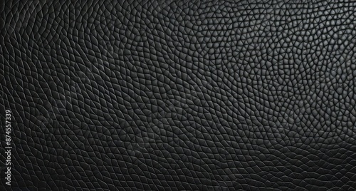 Wallpaper Mural Black leather texture background. Torontodigital.ca