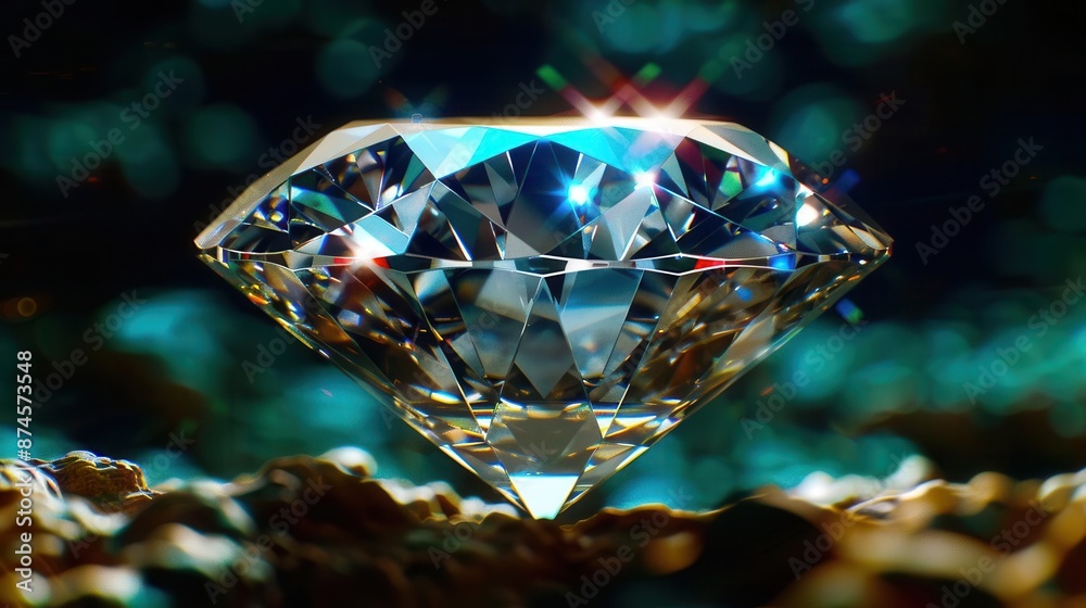 diamond sitting on a pile of rocks diamond sitting on a pile of rocks
