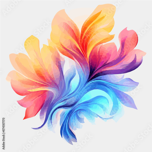 abstract flower background