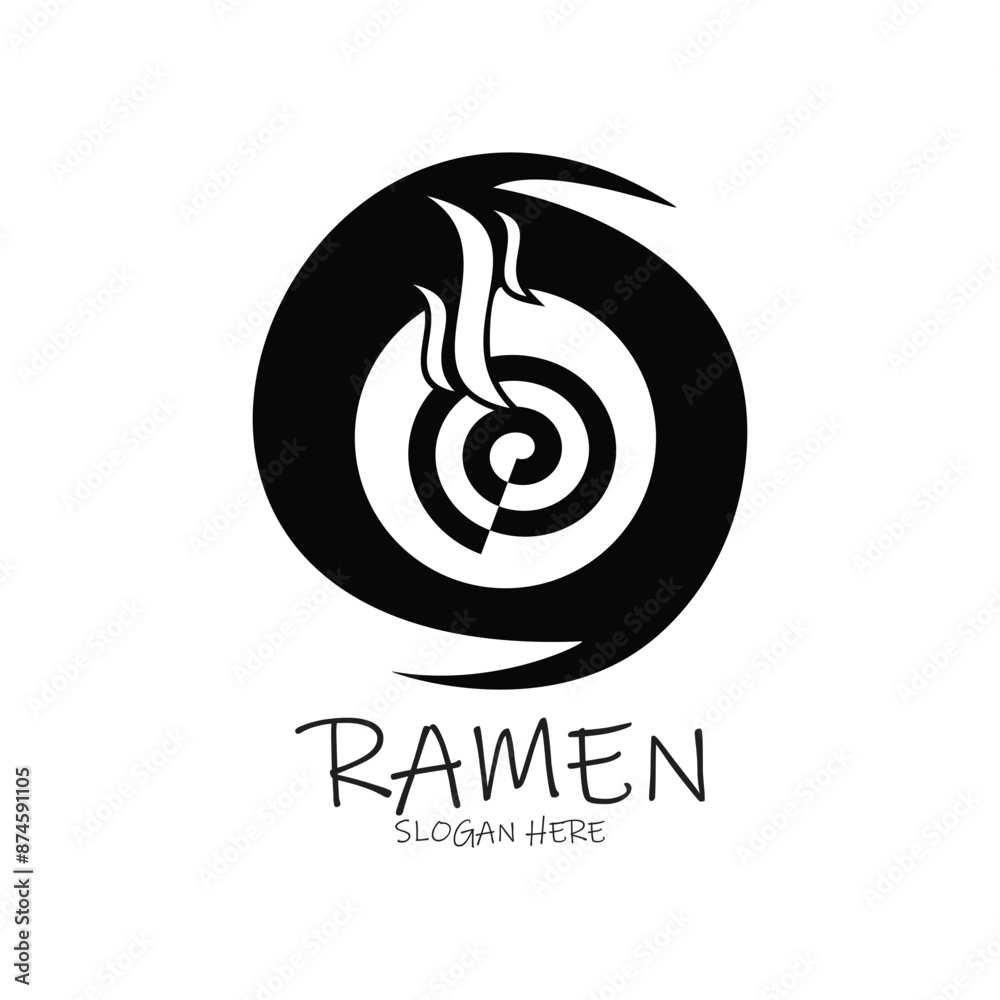 Ramen logo design simple concept Premium Vector Ramen logo design simple concept Premium Vector