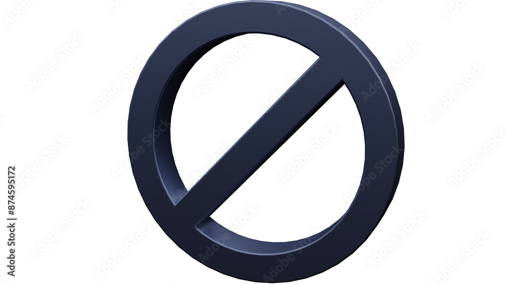 ban symbol 3d render isolated,black Forbidden icon 3d render isolated, obstacle symbol isolated ban symbol 3d render isolated,black Forbidden icon 3d render isolated, obstacle symbol isolated