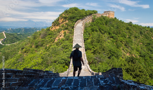 Walking on the chinese wall