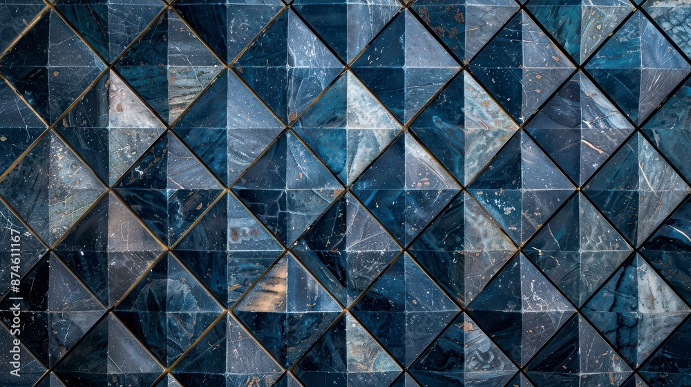 A textured tile with a geometric pattern A textured tile with a geometric pattern