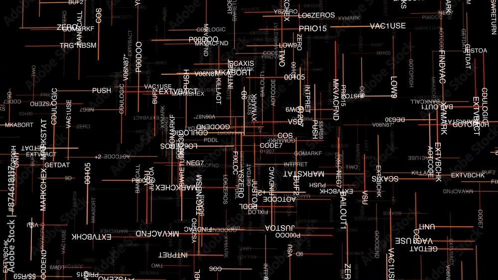 A grid of lines intersects with numbers A grid of lines intersects with numbers