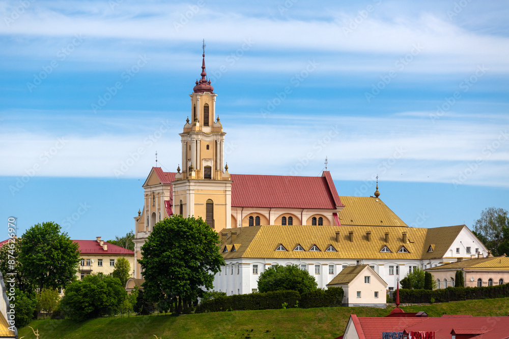 Naklejka premium Old church in Hrodna