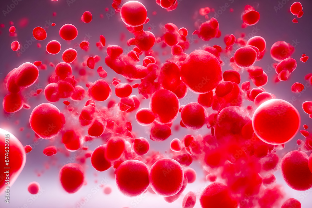 Red Blood Cells in Motion Red Blood Cells in Motion