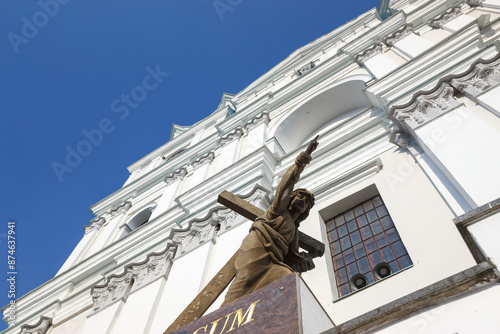 St. Francis Xavier Cathedral in Hrodna, Belarus photo