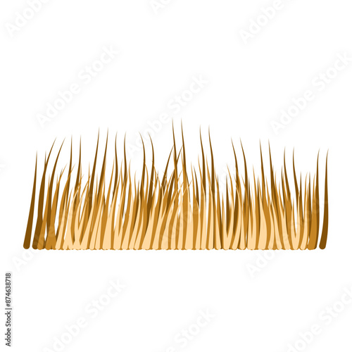 Dead Grass Illustration Vector 