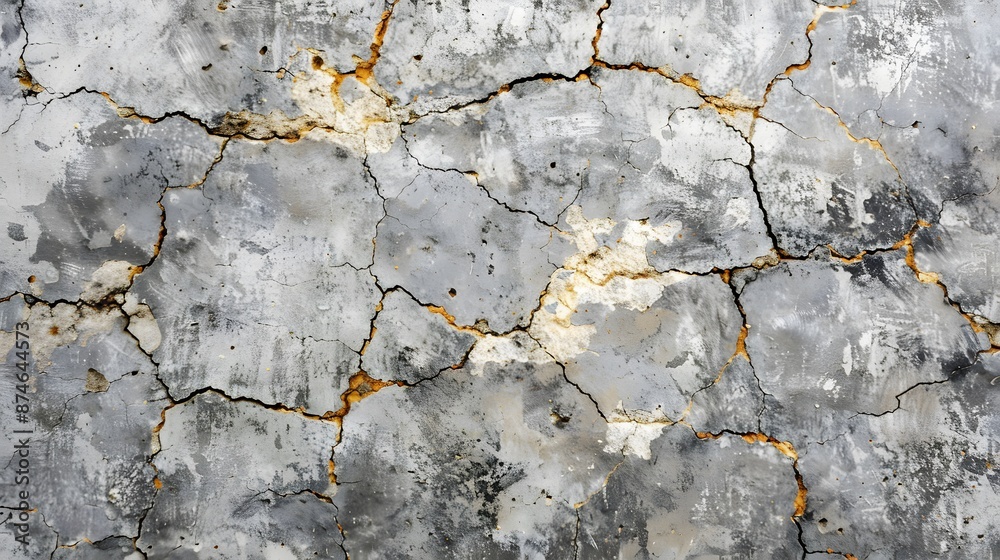 Obraz premium crack on old wall