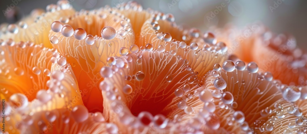 Close-up of Dewy Coral Fungus Close-up of Dewy Coral Fungus