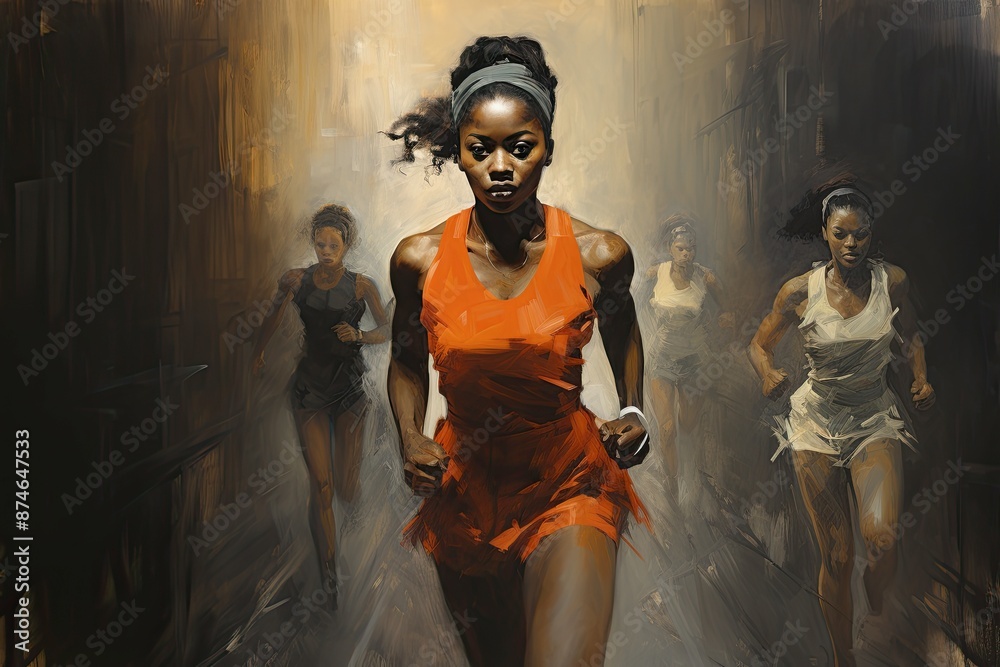 Fototapeta premium Modernism Calligraphy Spirituality