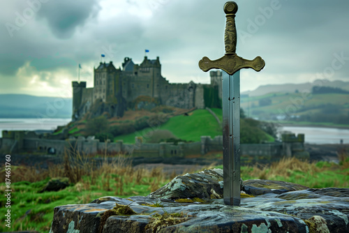 Excalibur, Sword in the stone