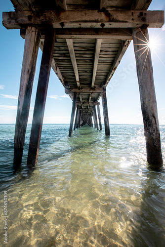 Underneath the Jetty at Port Noarlunga photo