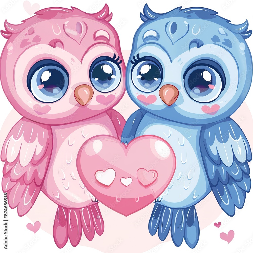 cute bird vector valentine lovely heart card illustration day cartoon happy design art owl animals couple romance cute bird vector valentine lovely heart card illustration day cartoon happy design art owl animals couple romance