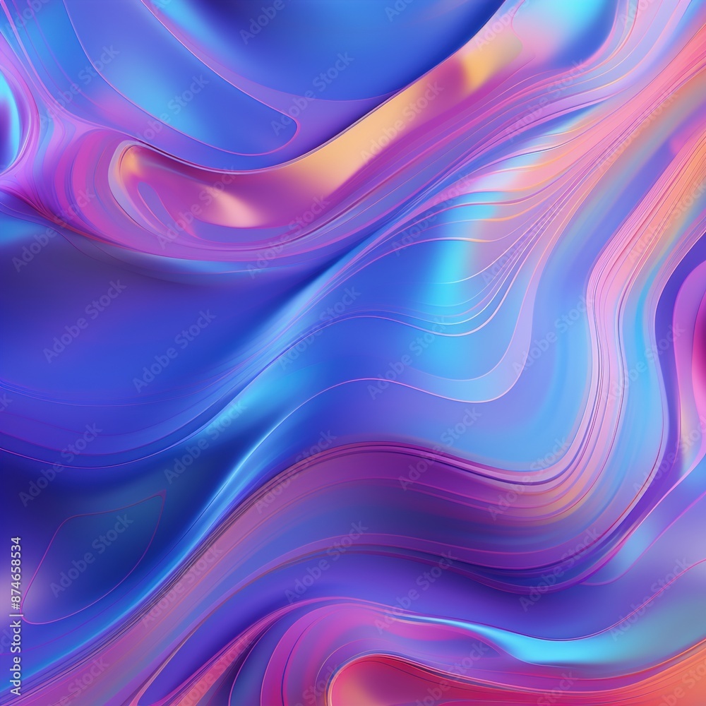 Fototapeta premium abstract background with waves