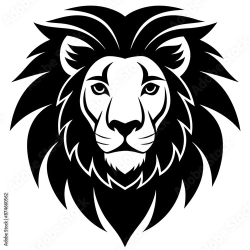 lion head illustration
