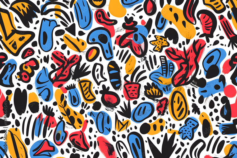 Colorful pattern background Colorful pattern background