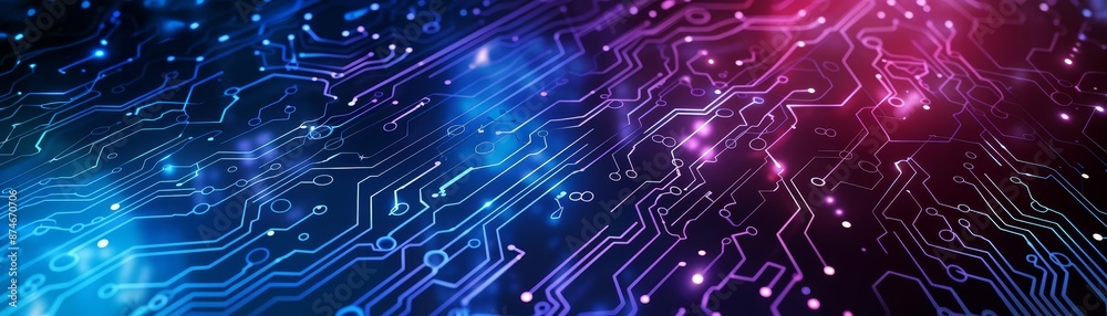 Abstract background with tech elements and circuit patterns for a tech startup Abstract background with tech elements and circuit patterns for a tech startup