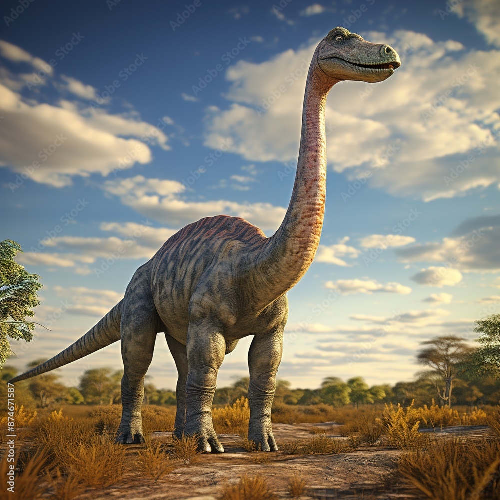Fototapeta premium tyrannosaurus rex dinosaur 3d render