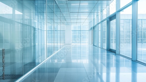 Wallpaper Mural Glass wall in the office building Torontodigital.ca