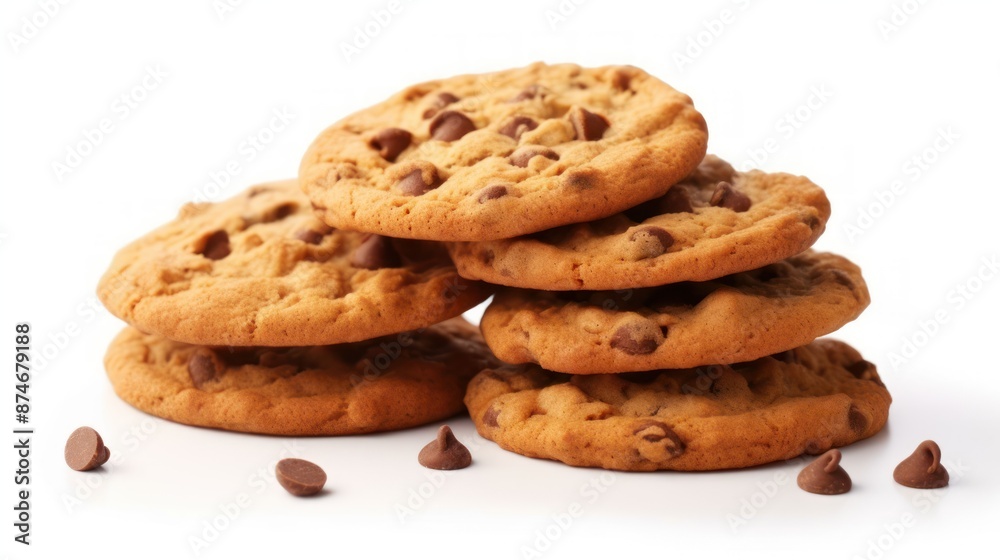 Stack of Chocolate Chip Cookies Stack of Chocolate Chip Cookies