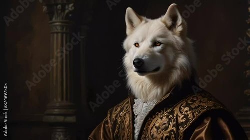portrait of a dog