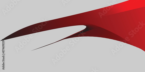 Abstract modern background gradient color. Red maroon and white gradient with stylish line and square decoration for presentation design.