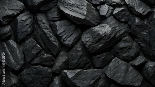 Dark rock texture background