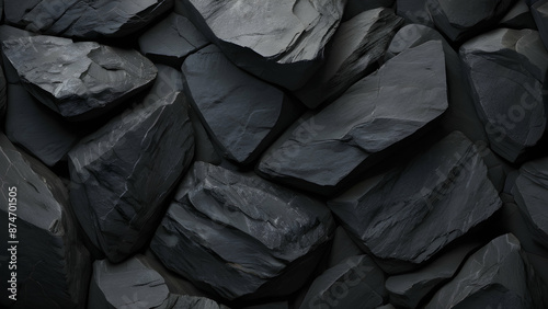 Dark rock texture background