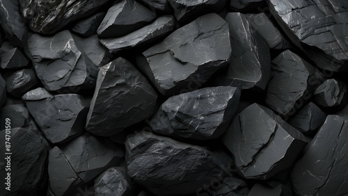 Dark rock texture background