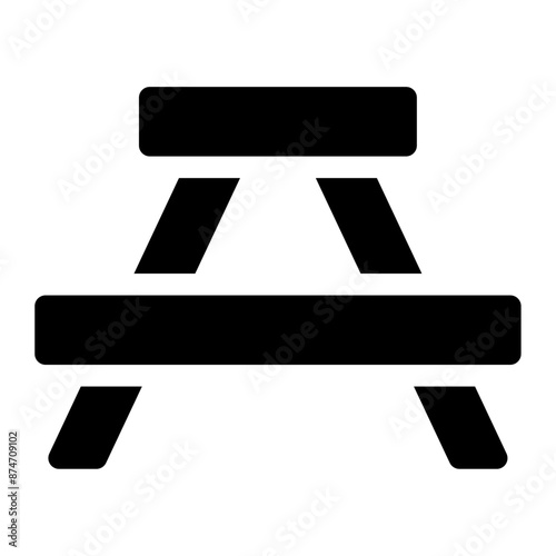 picnic table icon 