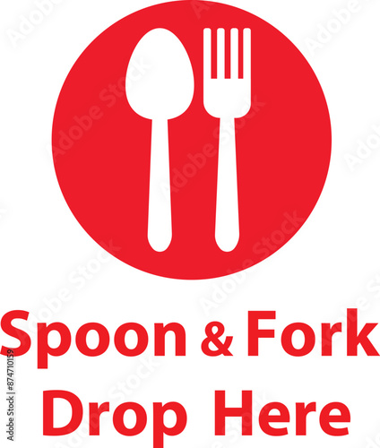 The drop or discard spoon and practice symbol is here.