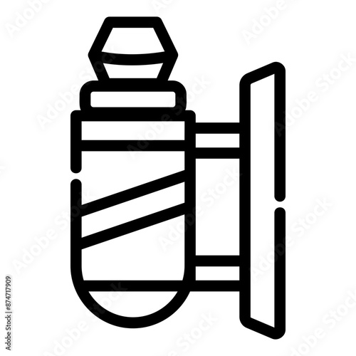 barberpole Line Icon