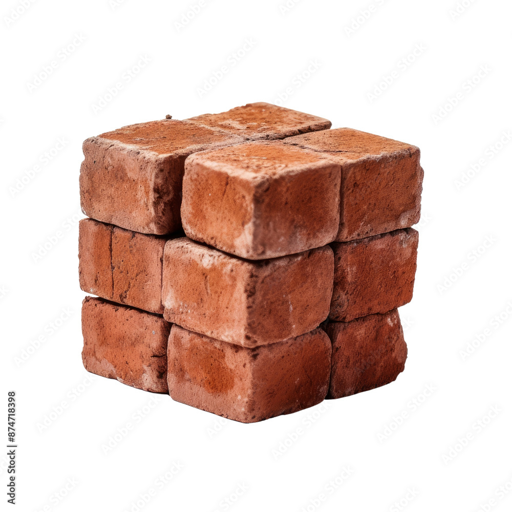 Stack of bricks isolate on transparent png.
Stack of bricks isolate on transparent png.