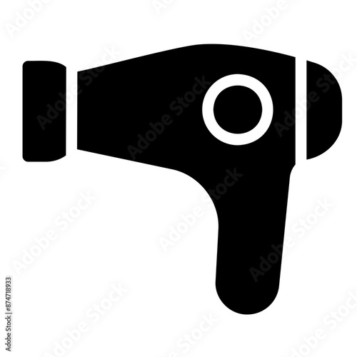 hairdryer Solid icon