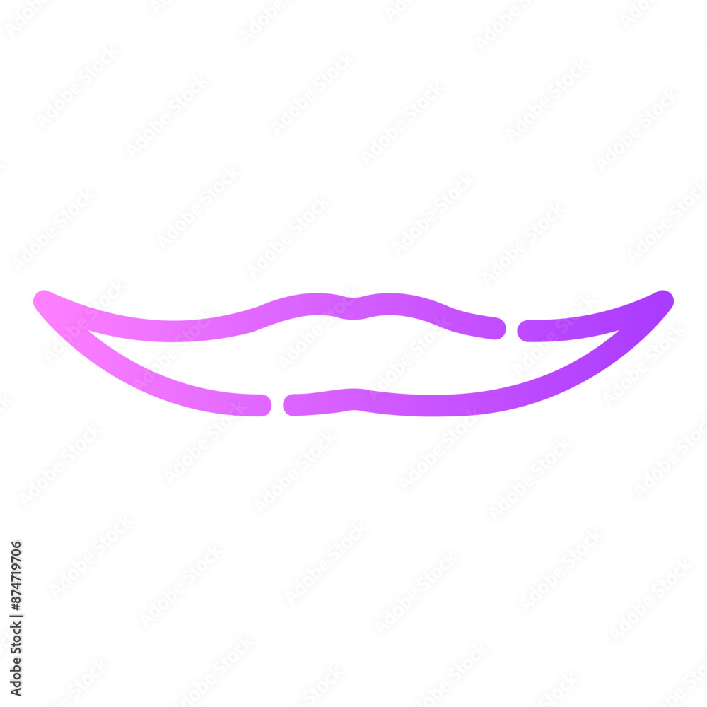 moustache Gradient icon moustache Gradient icon