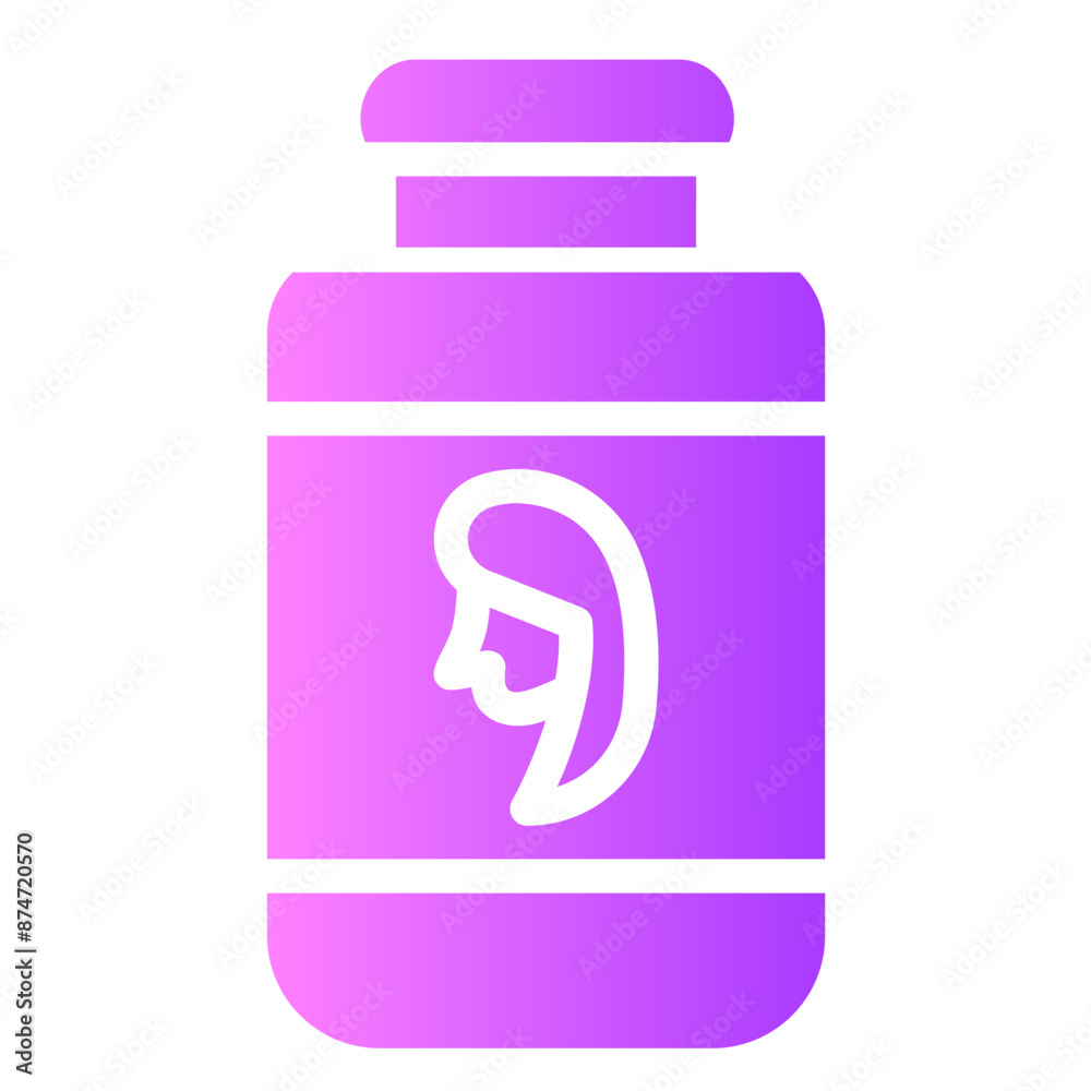 Obraz premium hairconditianer Gradient icon