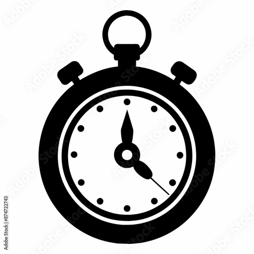 stopwatch vector illustration