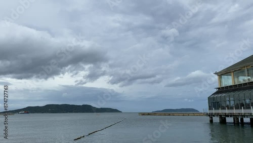 Wallpaper Mural sky, sea, water, ocean, landscape, cloud, nature, beach, cloudy, travel, seascape, wave, beauty, blue, day Torontodigital.ca