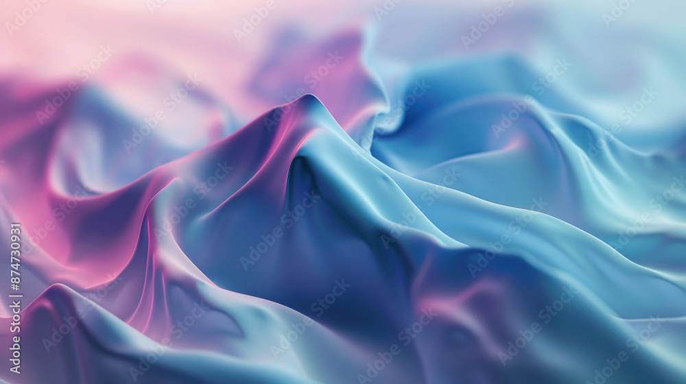 Obraz premium silk background, An isolated digital art texture