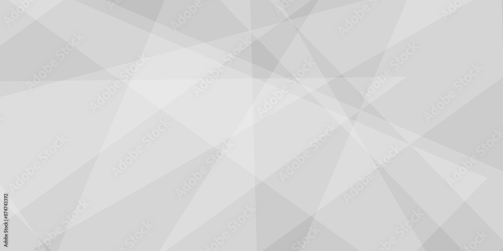 Abstract triangle lines shape modern white and grey geometric banner background. Decorative web layout or poster, banner, template design. Vector illustration. Abstract triangle lines shape modern white and grey geometric banner background. Decorative web layout or poster, banner, template design. Vector illustration.