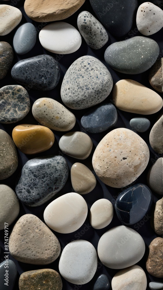 Diverse Textures and Shades, An Upclose Exploration of Rocks Diverse Textures and Shades, An Upclose Exploration of Rocks