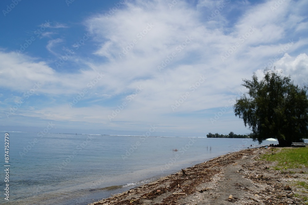 Landscape of Plage public d'Atimaono Landscape of Plage public d'Atimaono