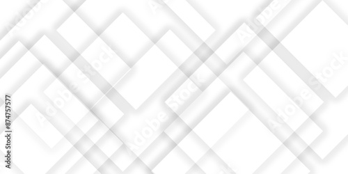 Modern seamless and retro pattern technology and business concept background. abstract background with minimal tech lines and white light grey shadows design for Banner, template space concept ect