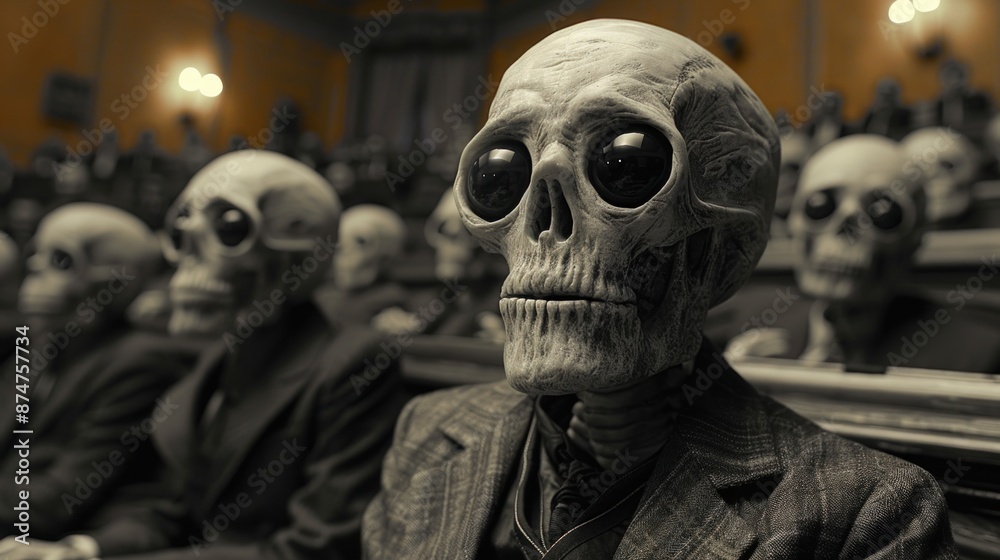 the skeleton in the city lives the life of people the skeleton in the city lives the life of people