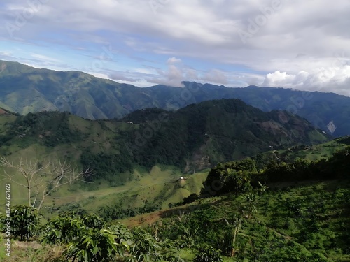 paisaje de montañas