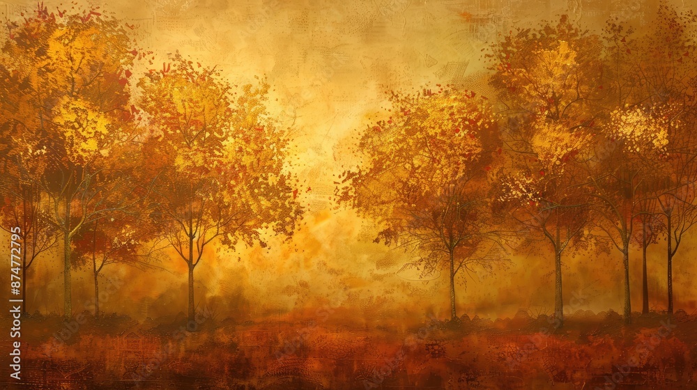 autumn in the forest autumn in the forest